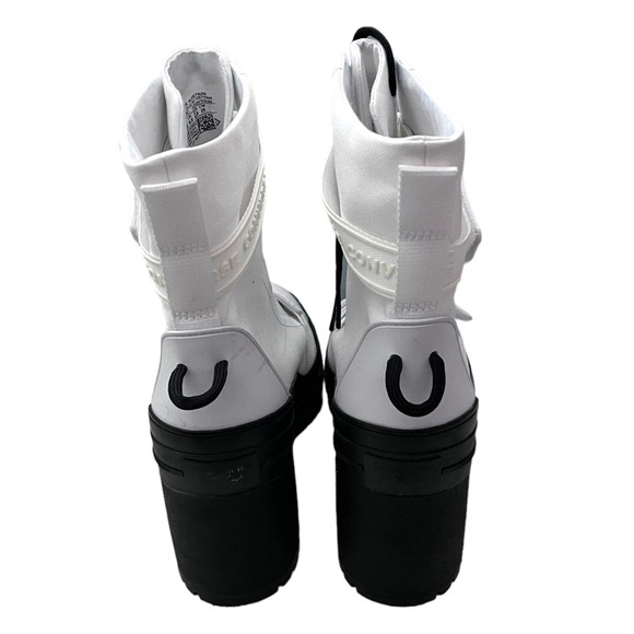 Converse Chuck Taylor All Star GR82 XX-HI High Heel Boots White/Black Size 8.5 - Picture 2 of 10